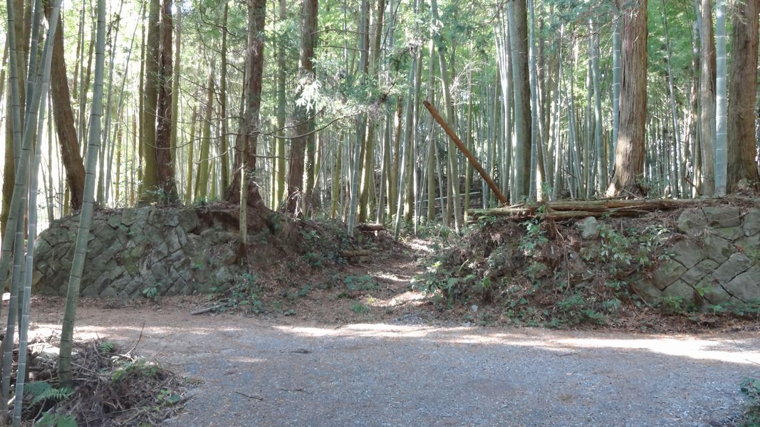 宅地跡　石垣